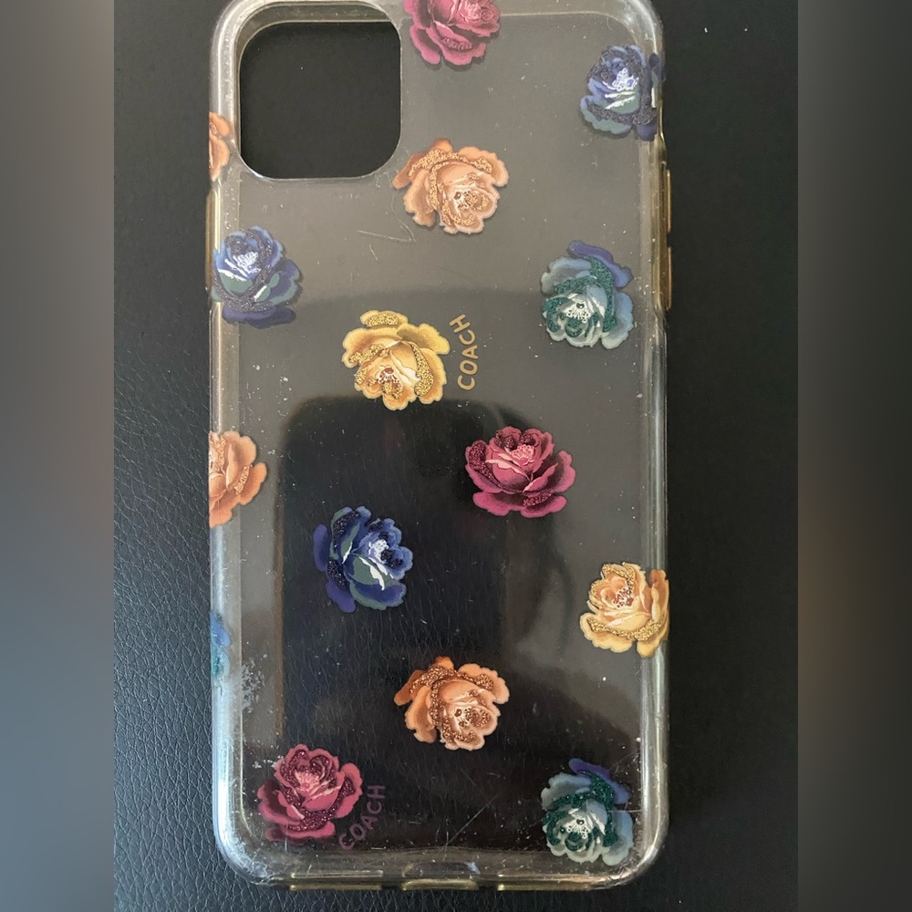 COACH IPhone 13pro max rubber case!